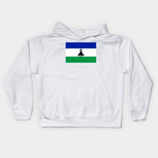 Flag of Lesotho Kids Hoodie